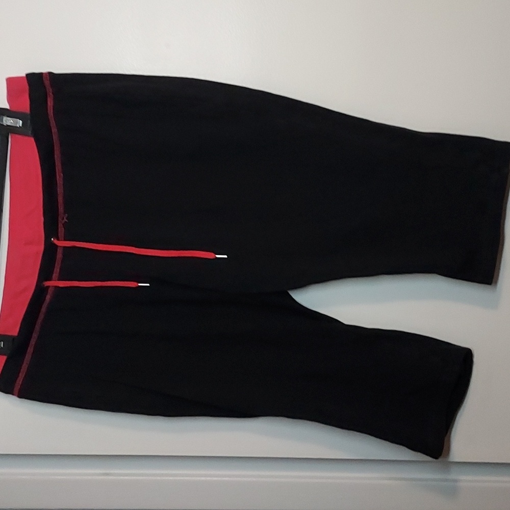 Black and Pink Yoga Pants